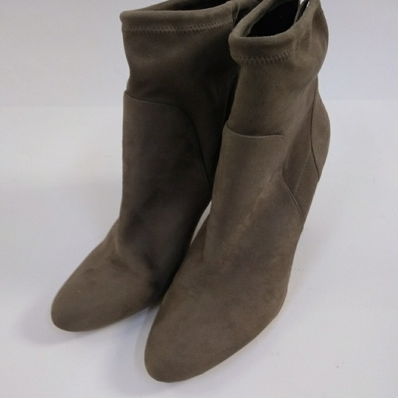tan sock ankle boots